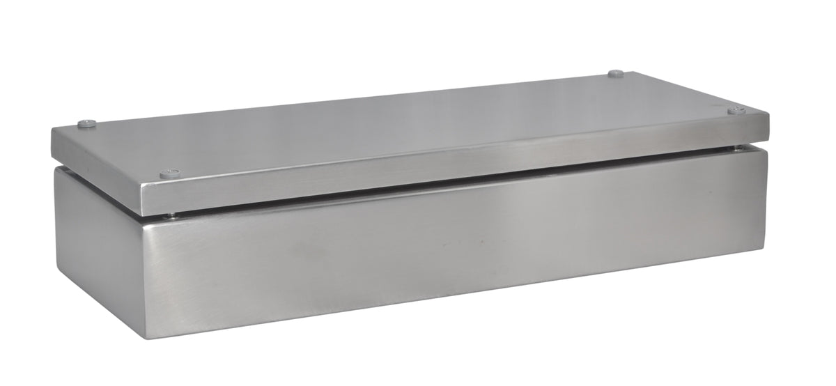 TieDex UK 304 Stainless Steel Enclosure, IP66, 400 mm x 150 mm x 81 mm