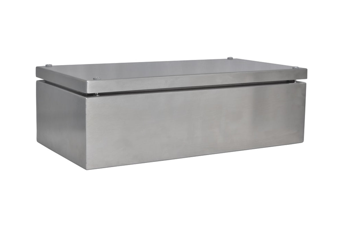 TieDex UK 304 Stainless Steel Enclosure, IP66, 400 mm x 200 mm x 121 mm