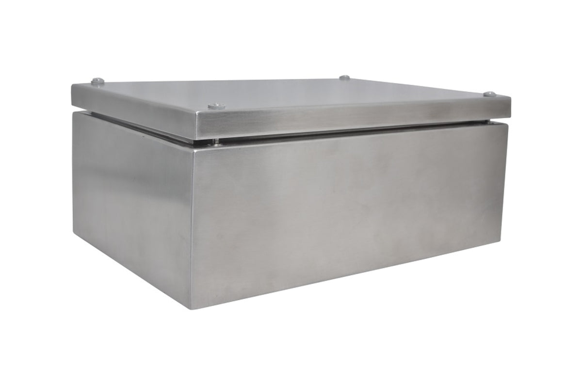 TieDex UK 304 Stainless Steel Enclosure, IP66, 300 mm x 200 mm x 121 mm