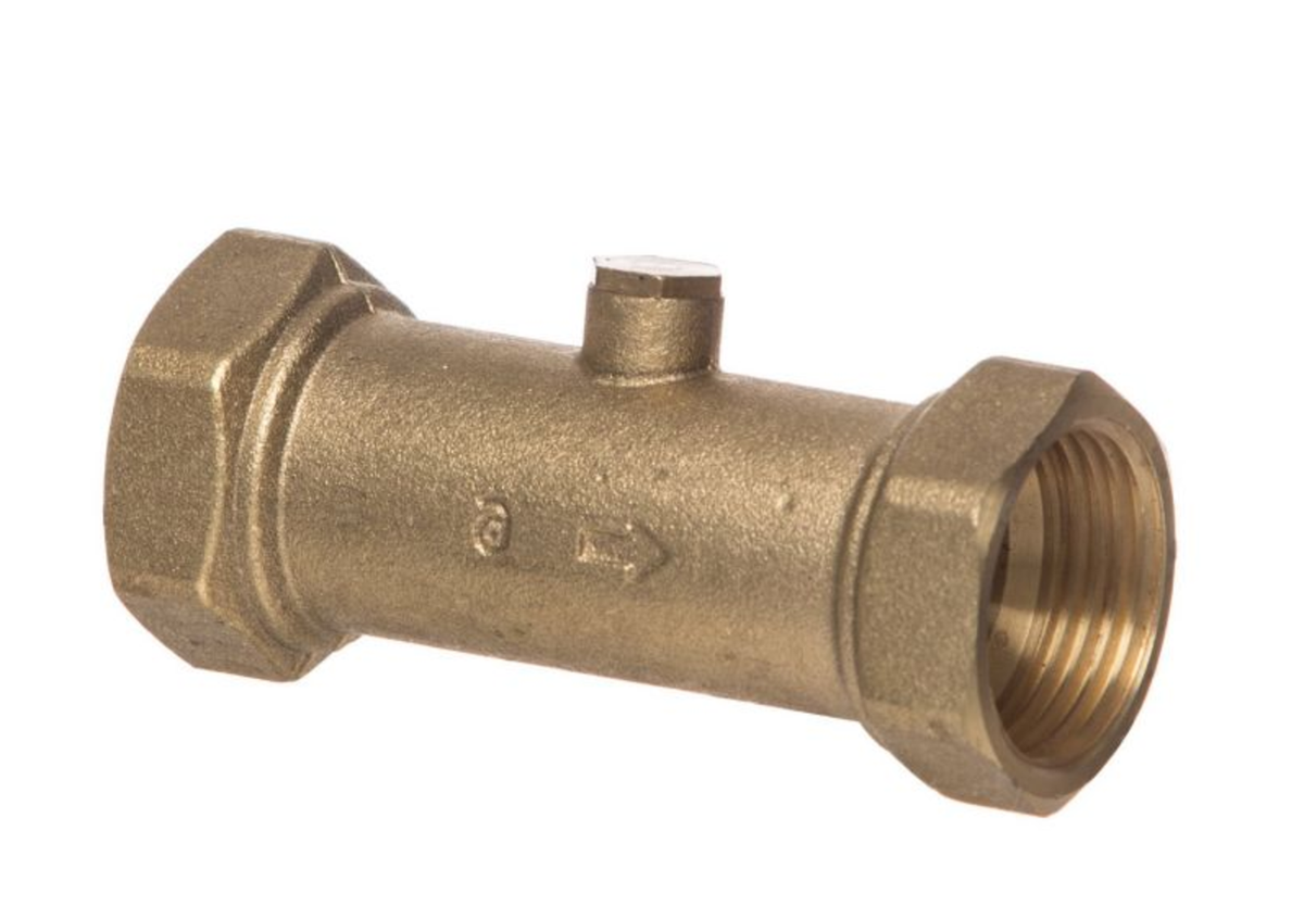 TieDex UK Dzr Copper Alloy Bs En 12420 Cw602N Screw BS EN 10226 Double Check Valve, 10 bar