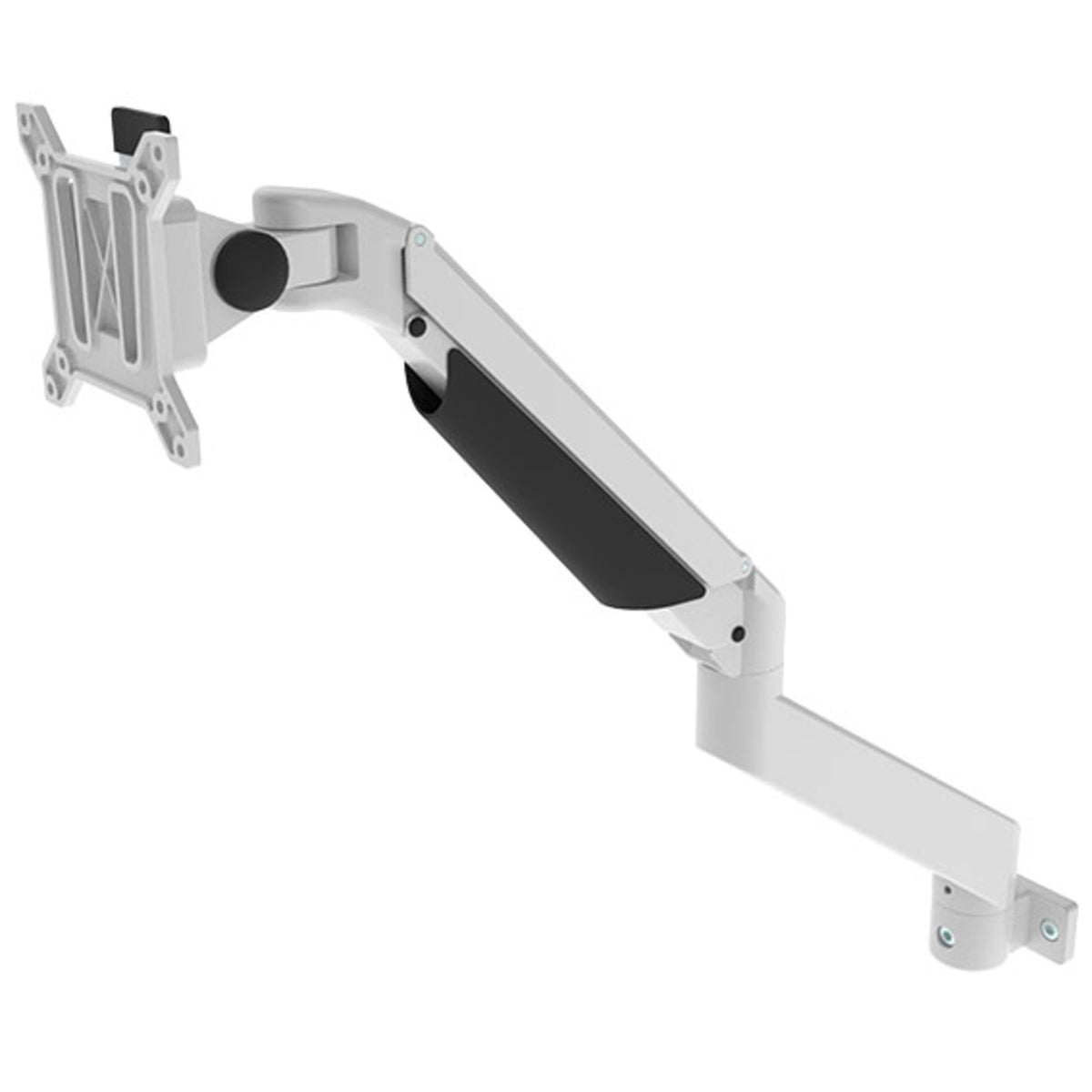 TieDex UK Silver, Black Monitor Arm