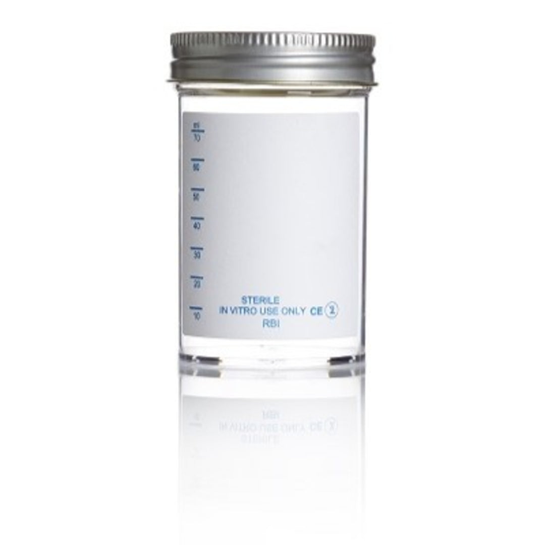TieDex UK 100ml Polystyrene Wide Neck Storage Bottle