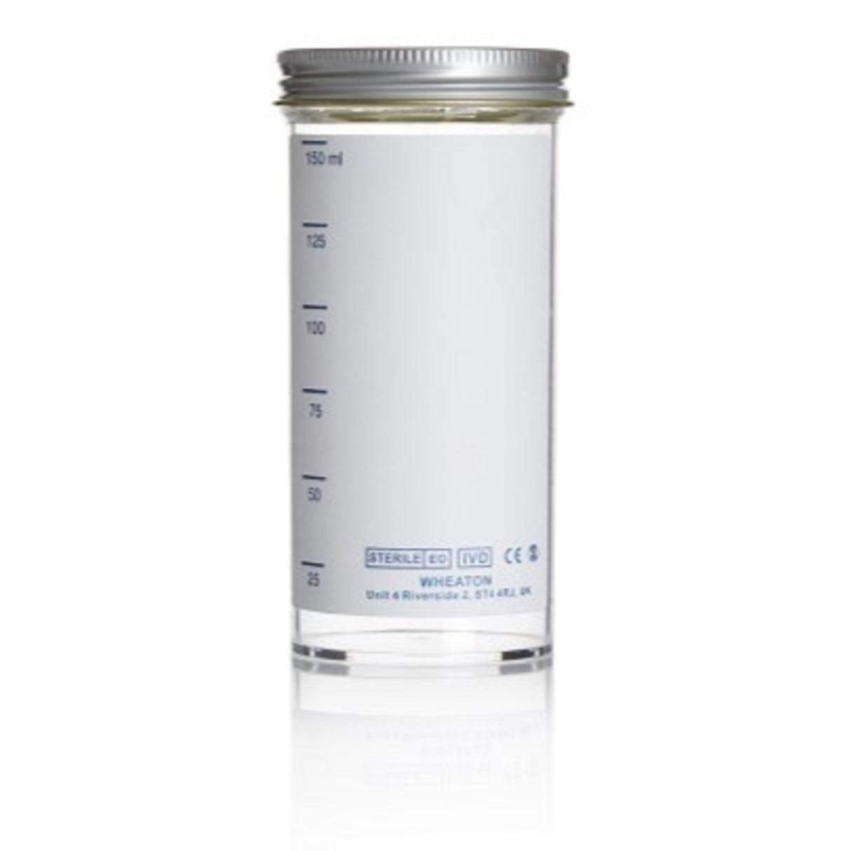 TieDex UK 150ml Polypropylene Wide Neck Storage Bottle