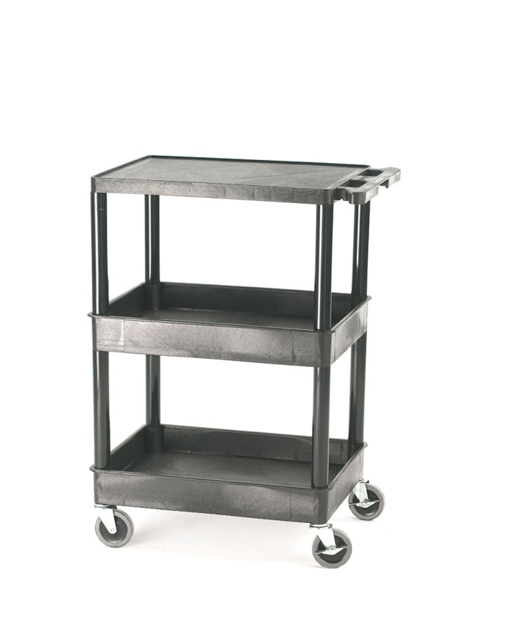 TieDex UK 3 Polyethylene Castor Trolley, 150 kg Load