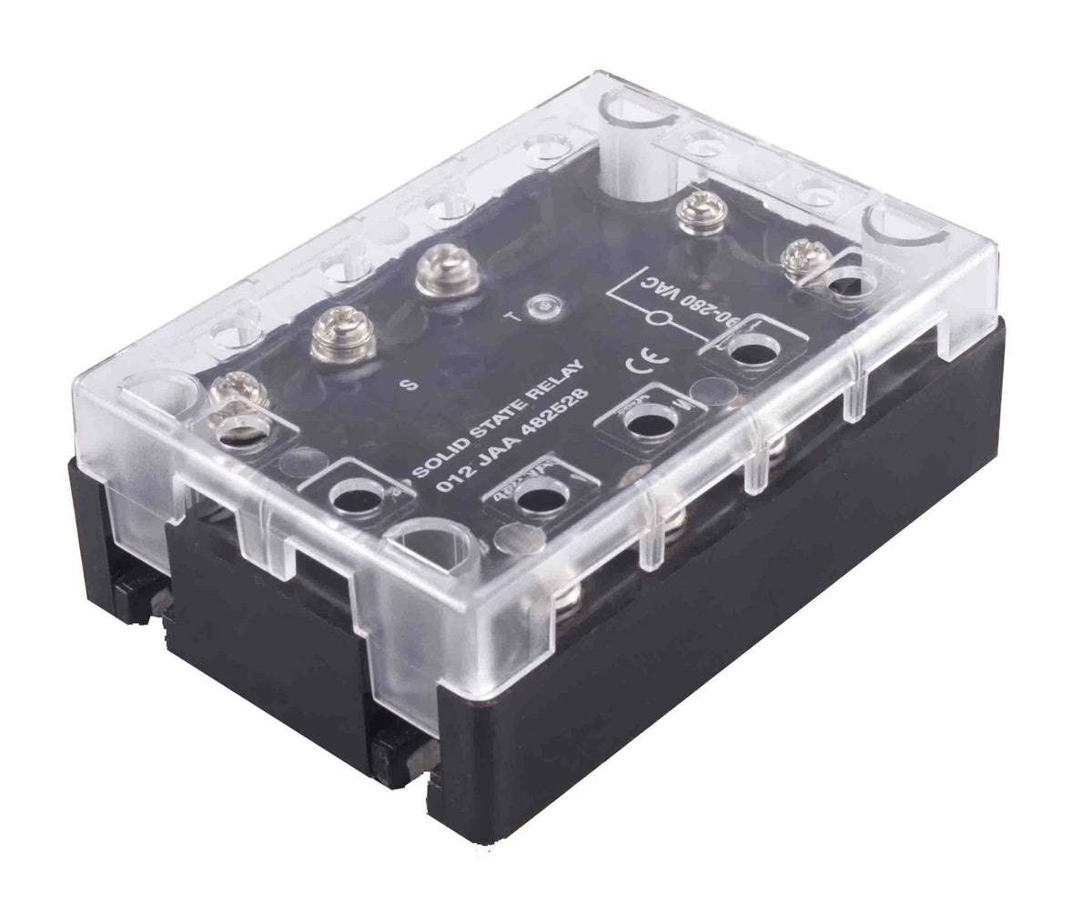 TieDex UK Solid State Relay, 10 A Load, Panel Mount, 480 Vrms Load, 280V dc Control