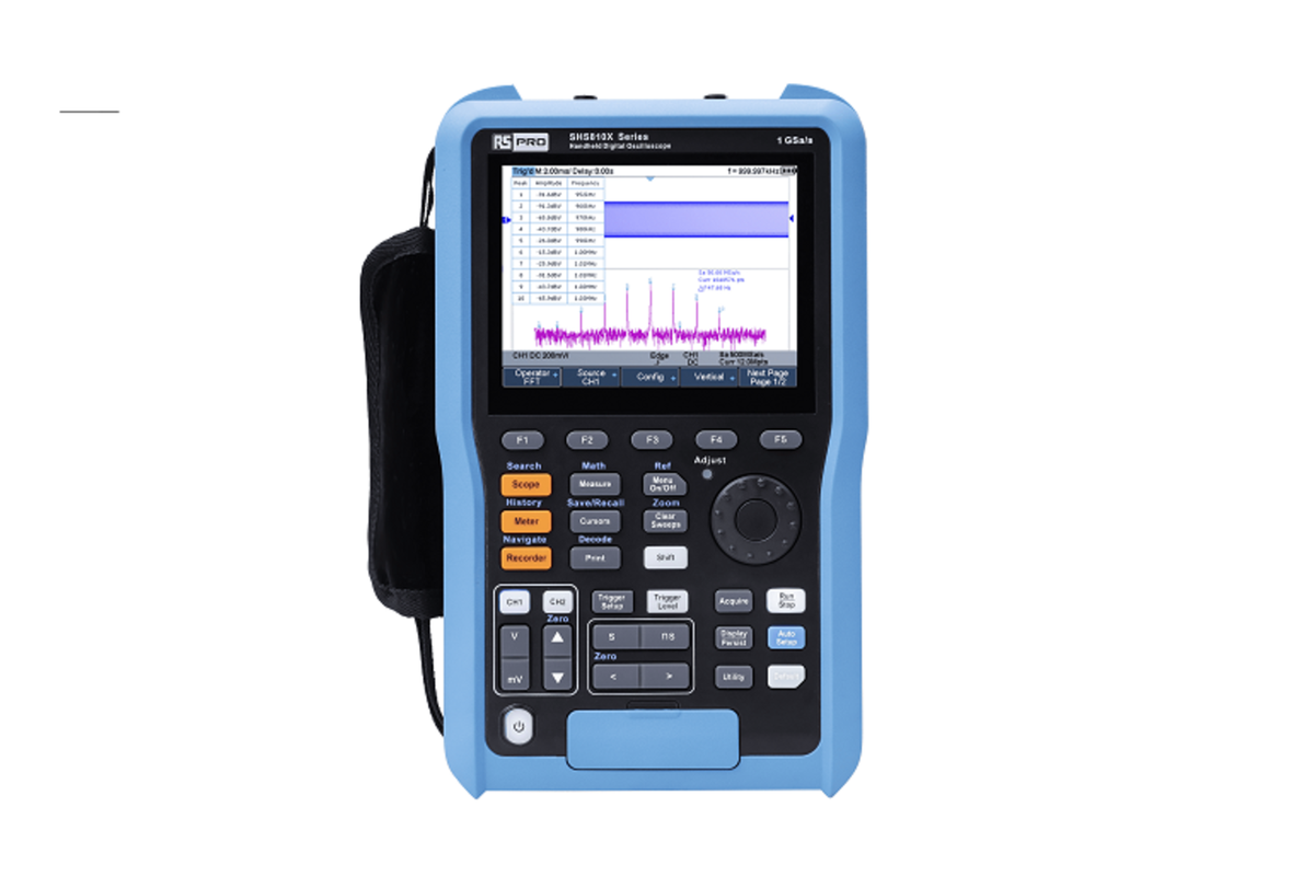 TieDex UK, 100 MHz Handheld Oscilloscope, RSCAL