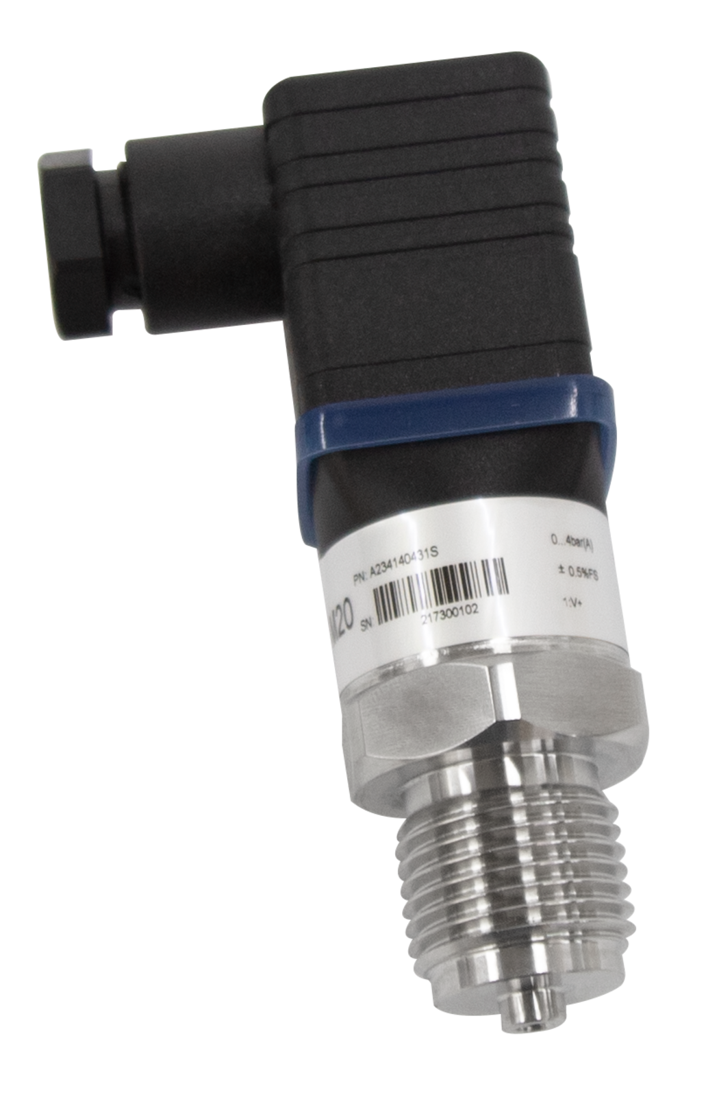 TieDex UK Pressure Sensor, 4 to 20 mA Output 0 bar 4 bar, Absolute Reading