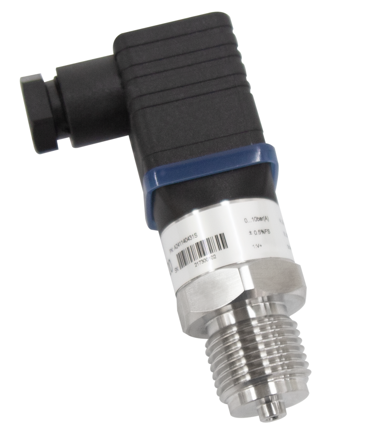 TieDex UK Pressure Sensor, 4 to 20 mA Output 0 bar 10 bar, Absolute Reading