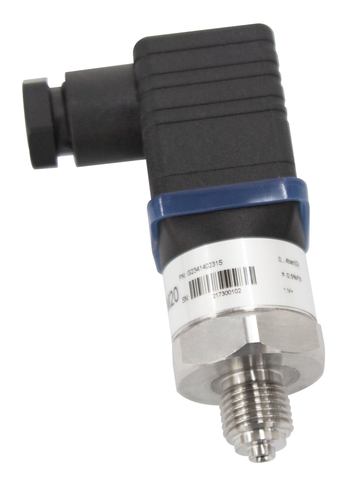 TieDex UK Pressure Sensor, 4 to 20 mA Output 0 bar 4 bar, Gauge Reading