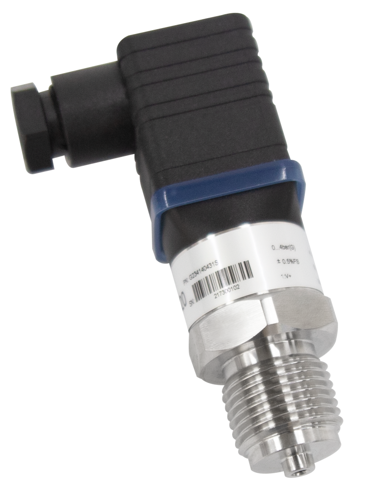 TieDex UK Pressure Sensor, 4 to 20 mA Output 0 bar 4 bar, Gauge Reading