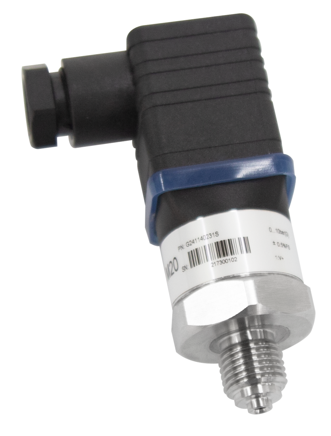 TieDex UK Pressure Sensor, 4 to 20 mA Output 0 bar 10 bar, Gauge Reading