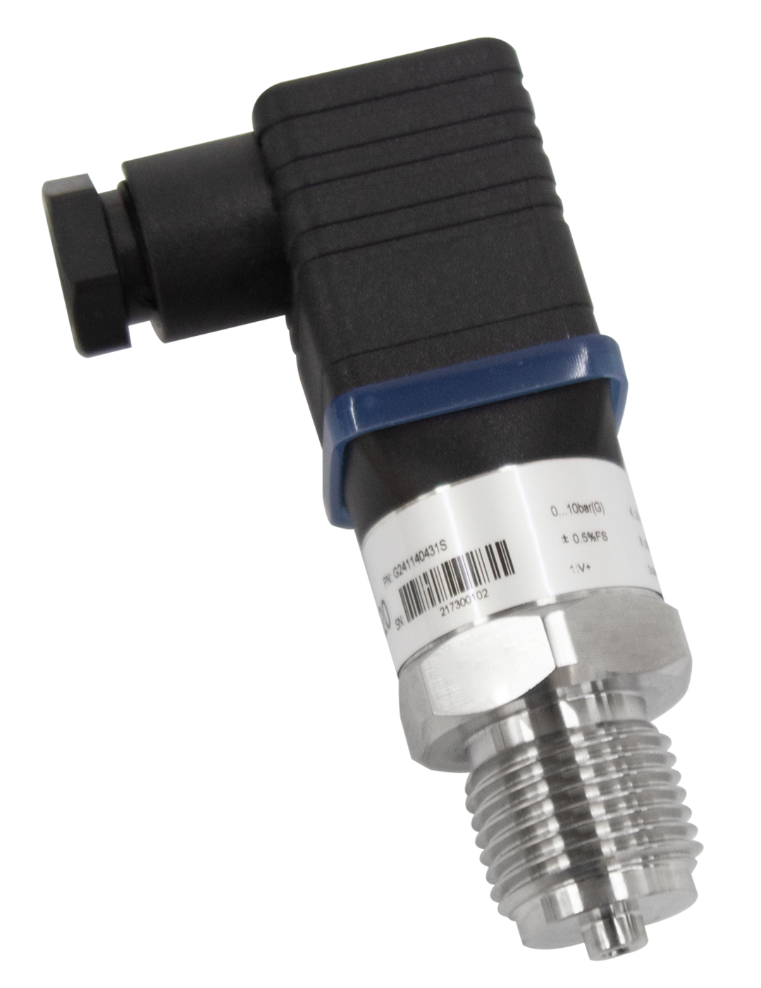 TieDex UK Pressure Sensor, 4 to 20 mA Output 0 bar 10 bar, Gauge Reading