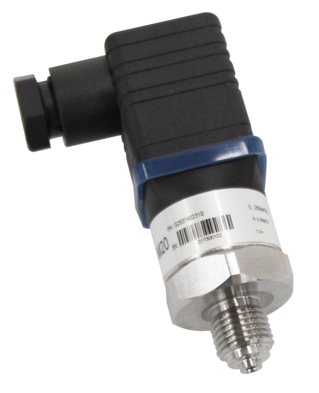 TieDex UK Pressure Sensor, 4 to 20 mA Output 0 bar 250 bar, Gauge Reading