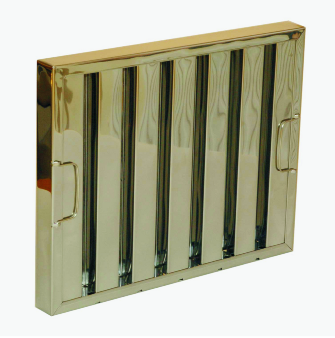 TieDex UK Baffle Grease Filter w: 445 mm h: 445 mm d: 45 mm