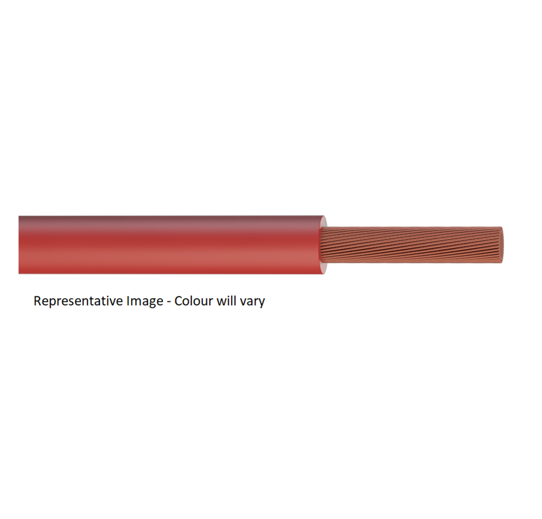 TieDex UK 1 Core Electrical Cable, White 105 °C, 305 m Polyvinyl Chloride
