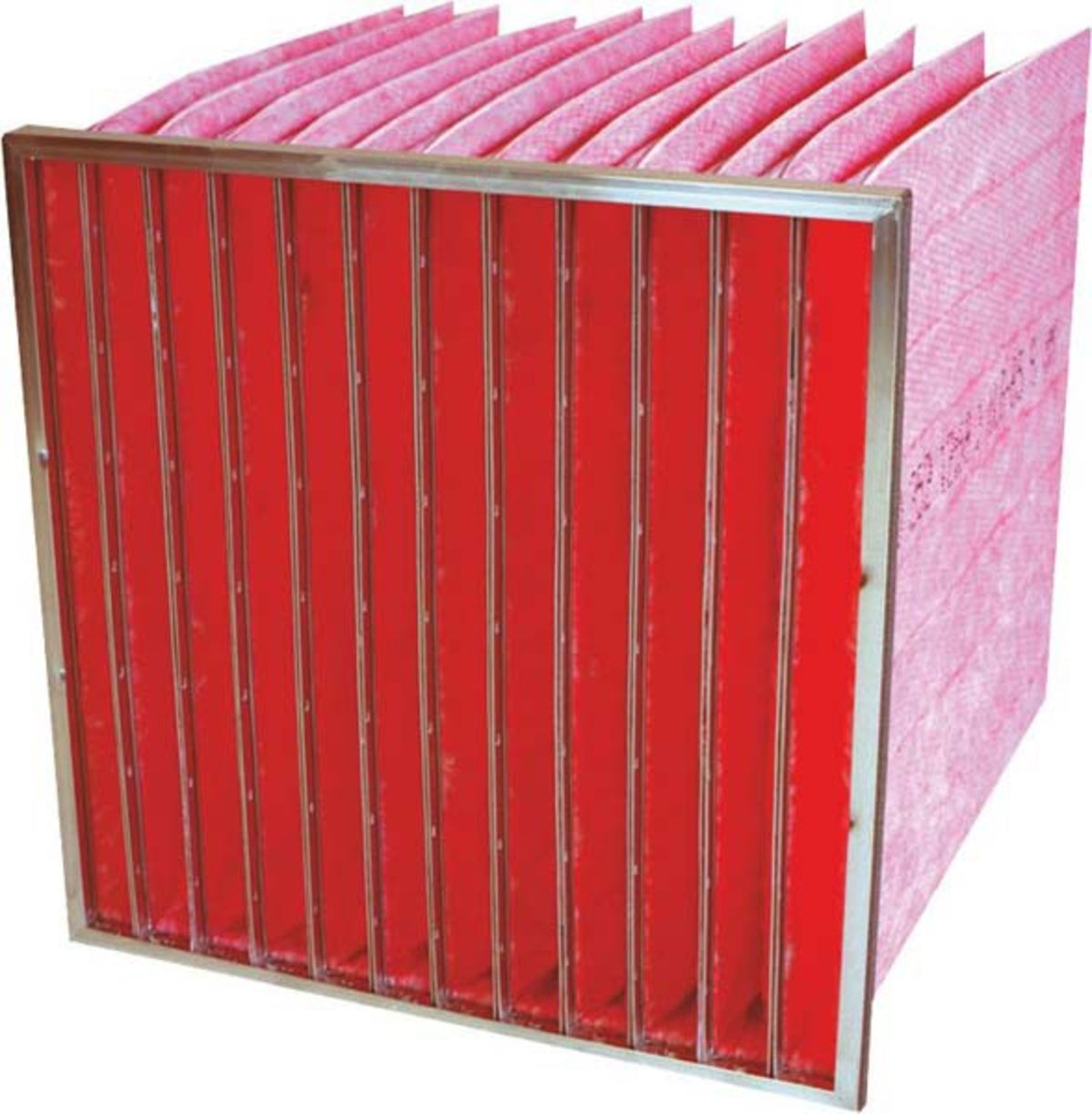 TieDex UK Fibreglass Bag Filter, F7 Grade w: 592 mm h: 592 mm d: 63 mm