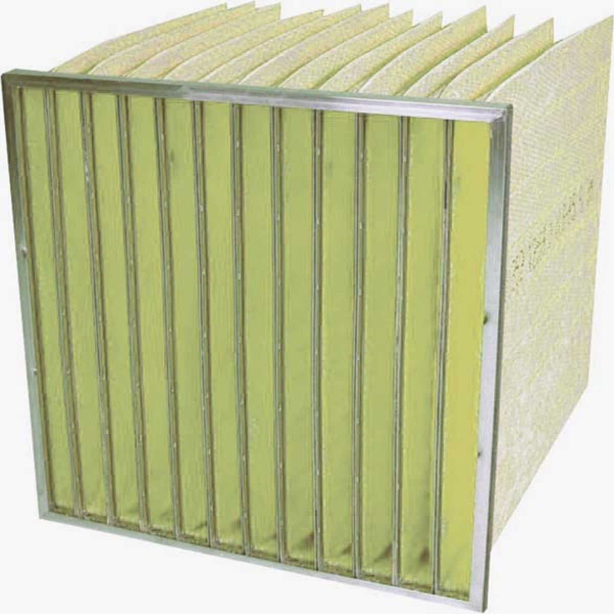 TieDex UK Fibreglass Bag Filter, F8 Grade w: 592 mm h: 592 mm d: 63 mm