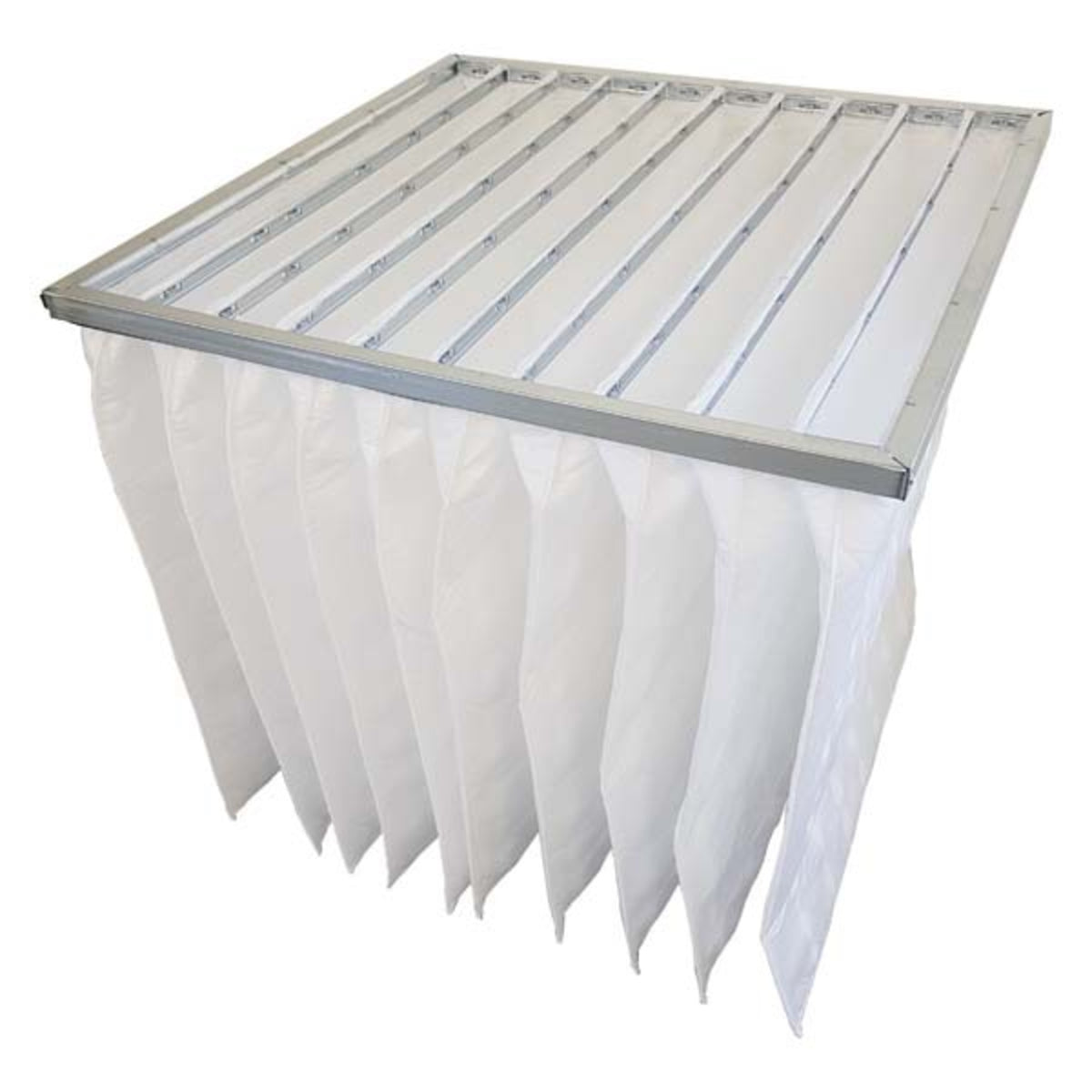 TieDex UK Patented Nanowave Fibre Filter Bag Filter, F8 Grade w: 592 mm h: 490 mm d: 63 mm