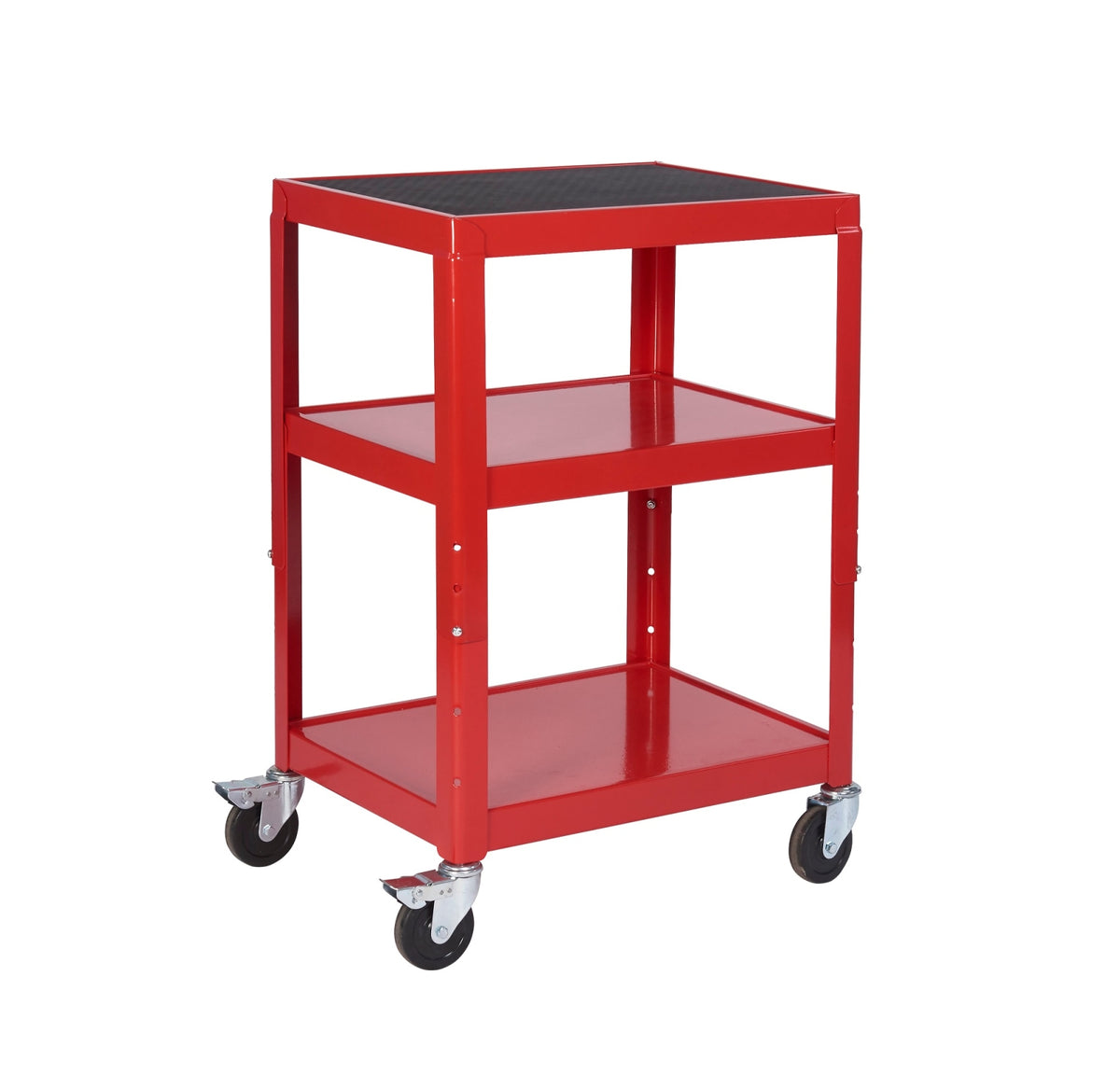 TieDex UK 3 Steel Swivel Trolley, 610 mm, 150 kg Load, 460 mm
