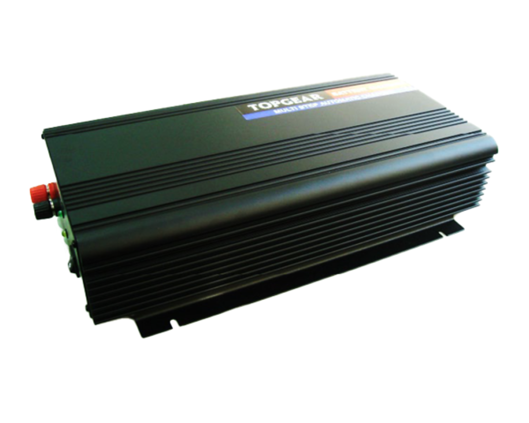 TieDex UK Battery Charger For 27.4V, Lead Acid 30 A with EU, UK plug, 2 Lead Acid