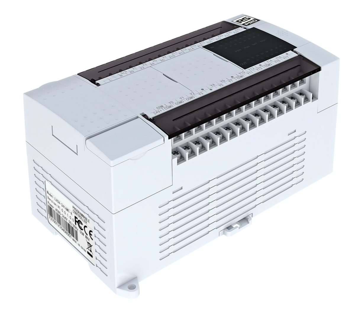 TieDex UK Logic Controller, 24-Input, DC Input, 16 Outputs, Transistor Output