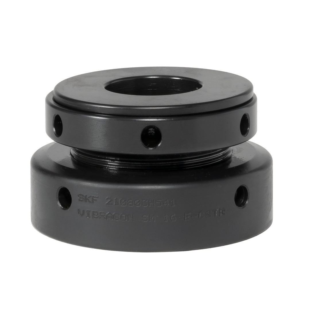 SKF Circular M16 x 20 Anti-Vibration Mount, Adjustable Chocks with 140 kN Compression, 22mm Bore, 80 mm OD, 48 mm H_SM 16 E-CSTR