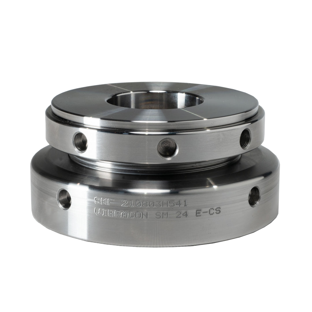 SKF Circular M24 x 30 Anti-Vibration Mount, Adjustable Chocks with 325 kN Compression, 33mm Bore, 120 mm OD, 60 mm H_SM 24 E-CS