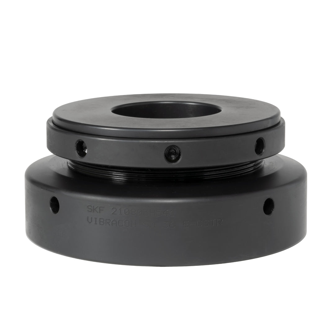 SKF Circular M36 x 42 Anti-Vibration Mount, Adjustable Chocks with 650 kN Compression, 45mm Bore, 160 mm OD, 70 mm H_SM 36 E-CSTR