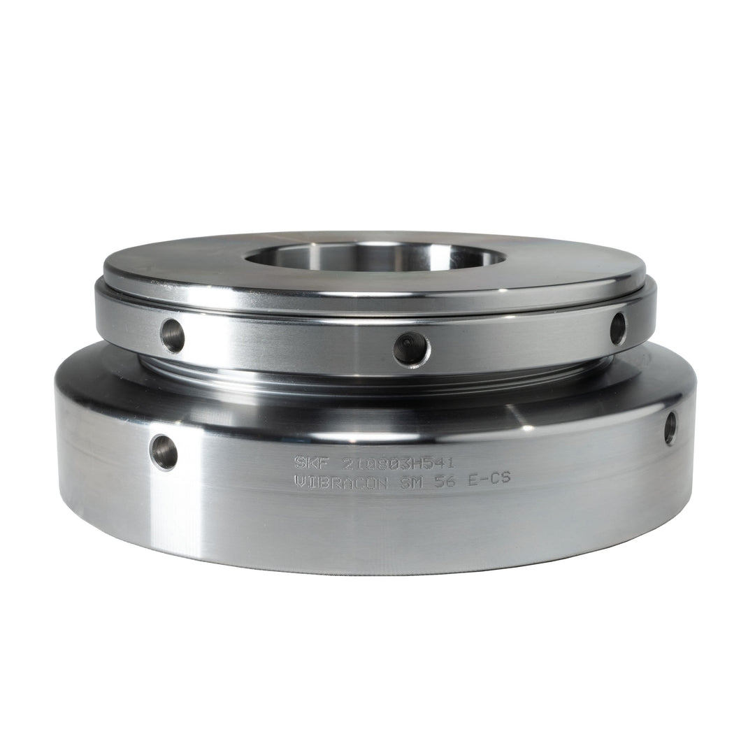 SKF Circular M56 x 64 Anti-Vibration Mount, Adjustable Chocks with 1500 kN Compression, 68mm Bore, 230 mm OD, 94 mm H_SM 56 E-CS