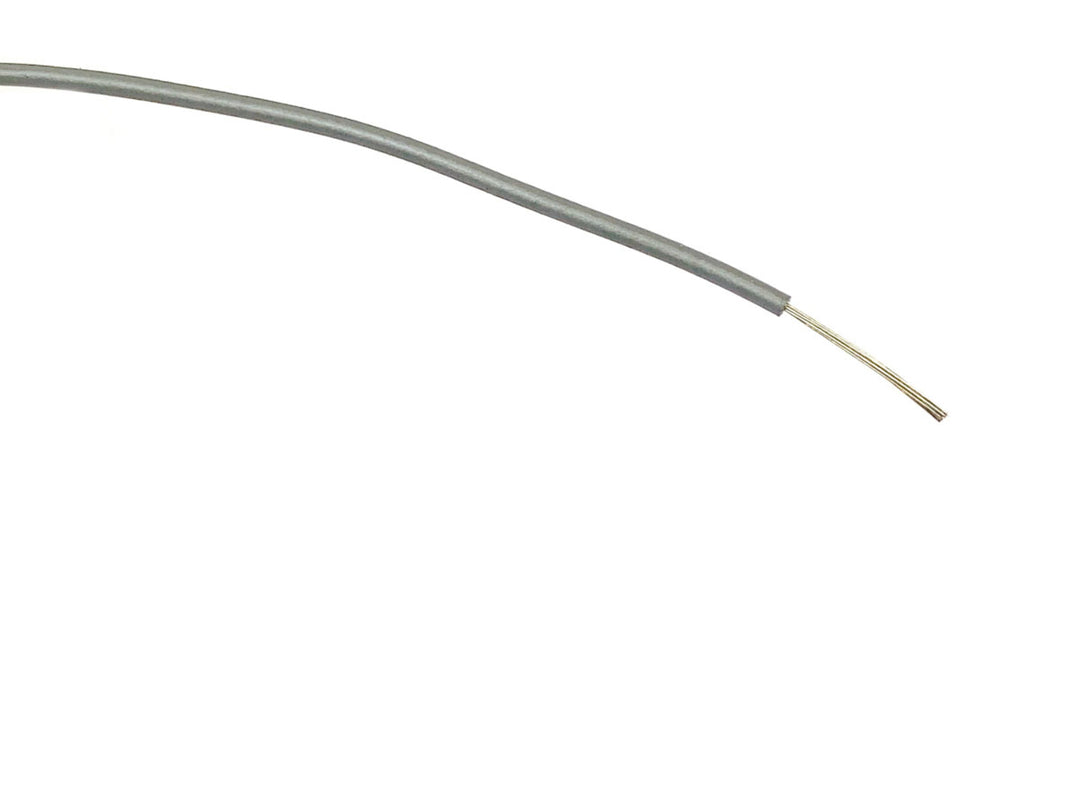 TieDex UK Grey Hook Up Wire, 16 x 0.2 mm, 200 μm core strands, 500 m, Polyvinyl Chloride