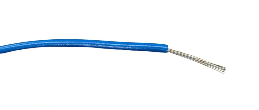 TieDex UK Blue Hook Up Wire, 24 x 0.2 mm, 200 μm core strands, 500 m, Polyvinyl Chloride