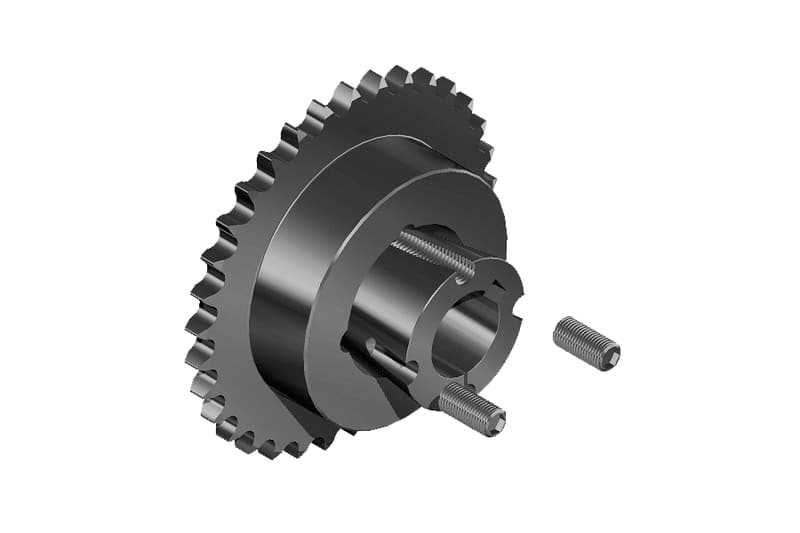 SKF 27 Tooth Simplex Taper Bush Sprocket, PHS 16B-1TB27 16 B-1_PHS 16B-1TB27