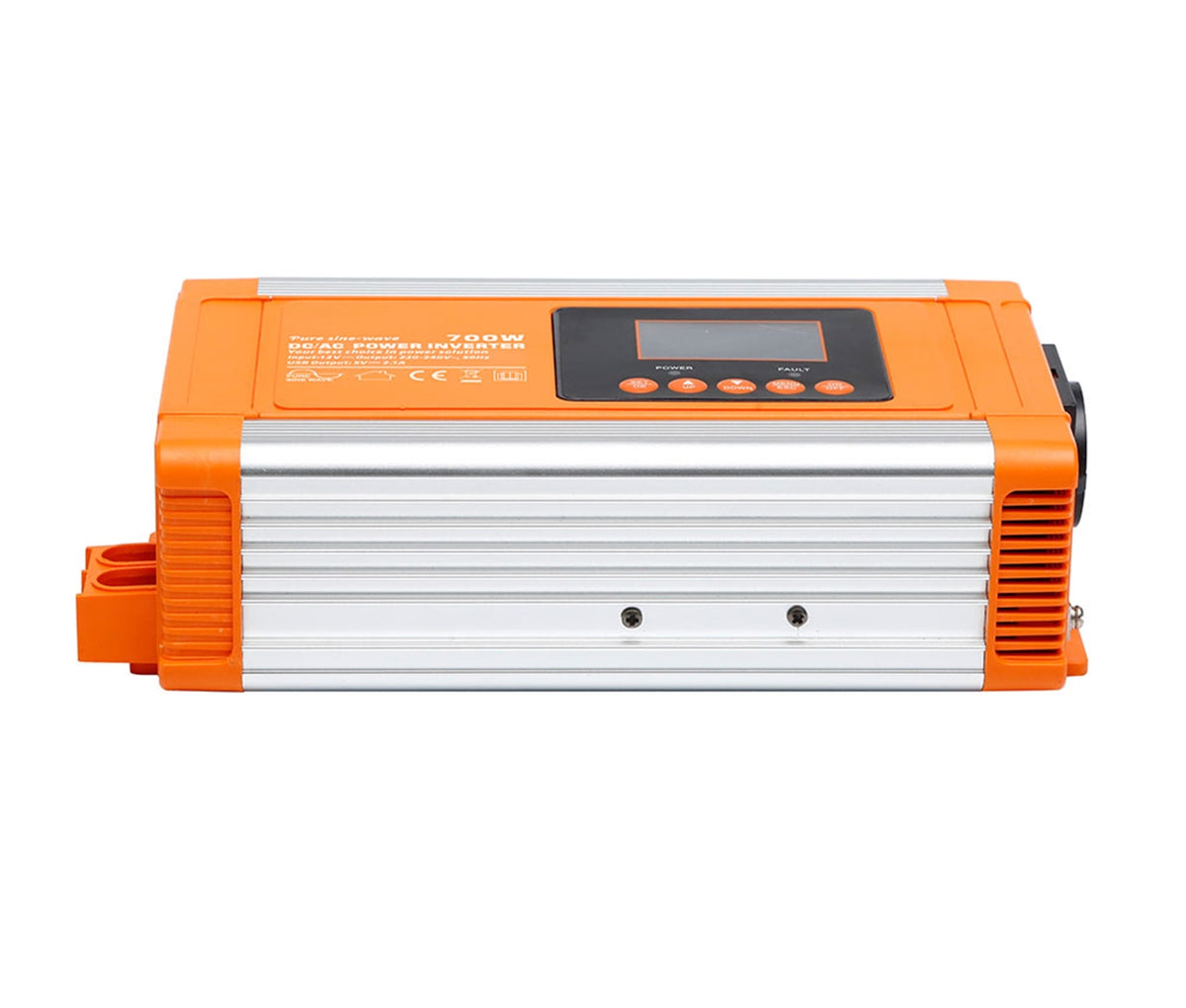 TieDex UK Chassis 700W Fixed Installation DC-AC Power Inverter, 24V dc Input, 230V ac Output