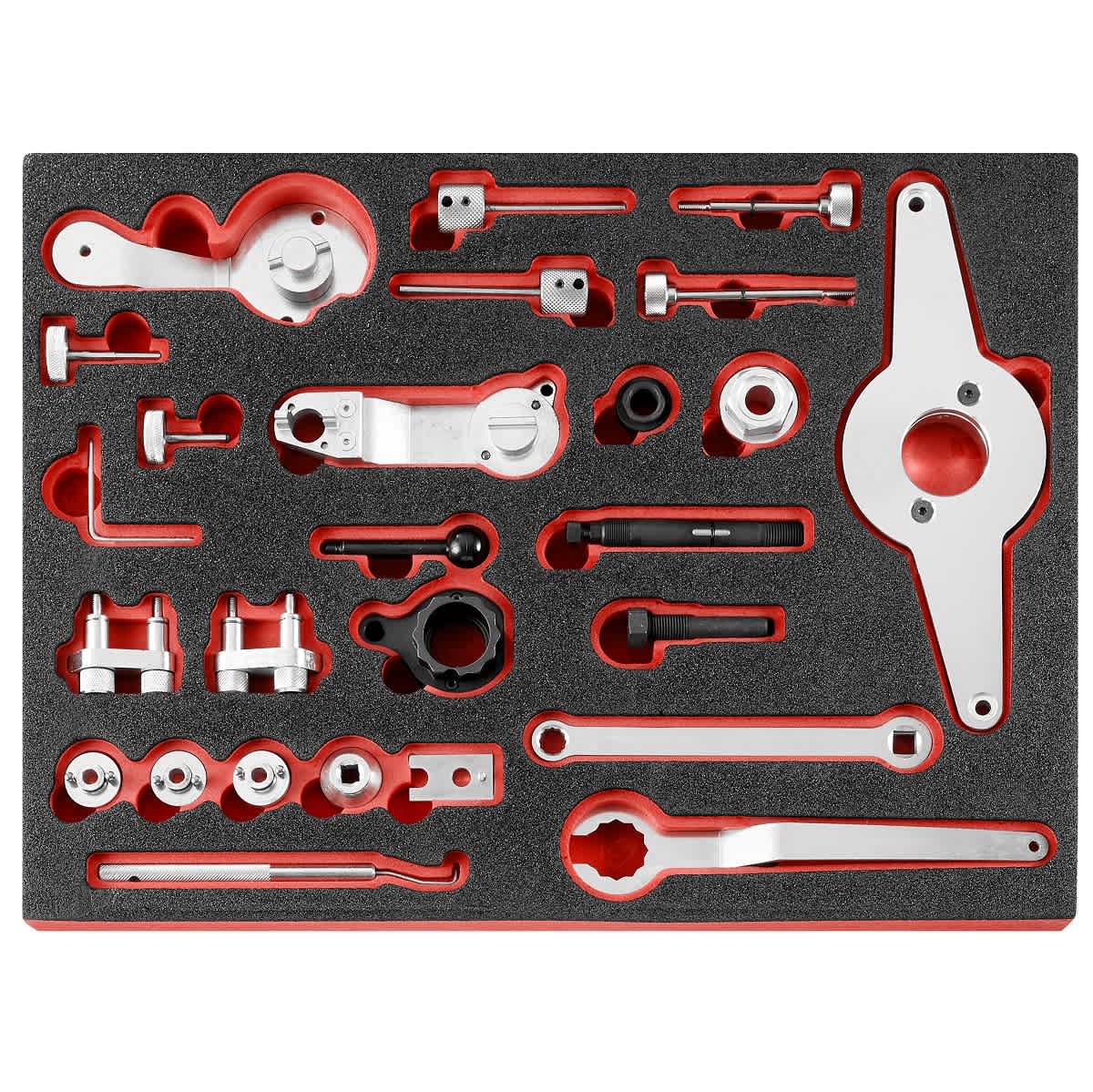 Facom 26 Piece Timing Tool Kit with Foam Inlay
