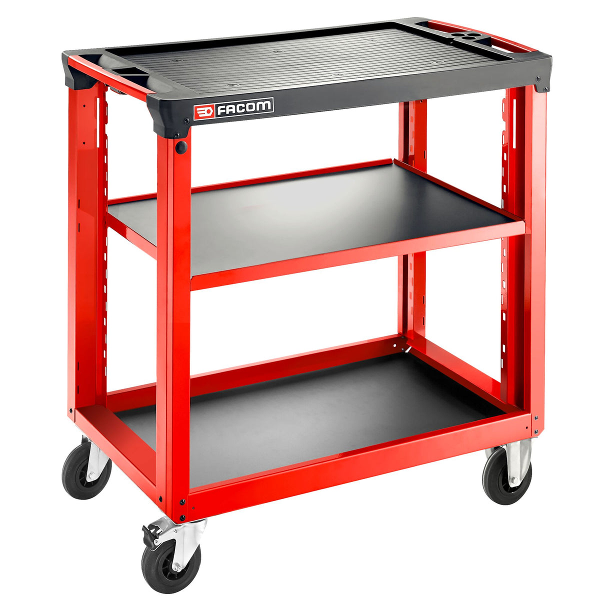 Facom 0 Drawer Wheeled Tool Trolley, Polypropylene, Fibre