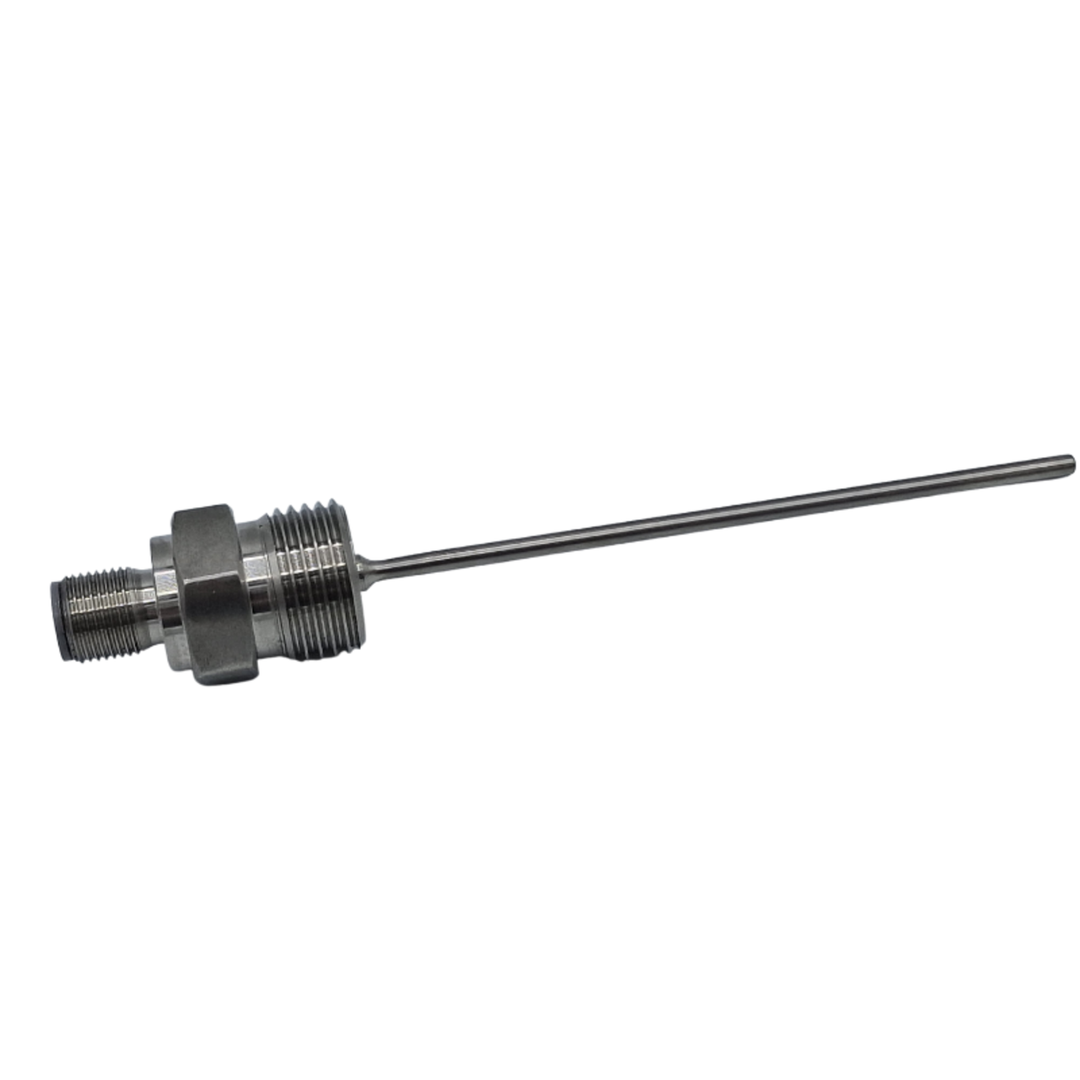 TieDex UK PT100 RTD Sensor 3 mm Dia, 150 mm Long, 4 Wire, Class A 250 °C max