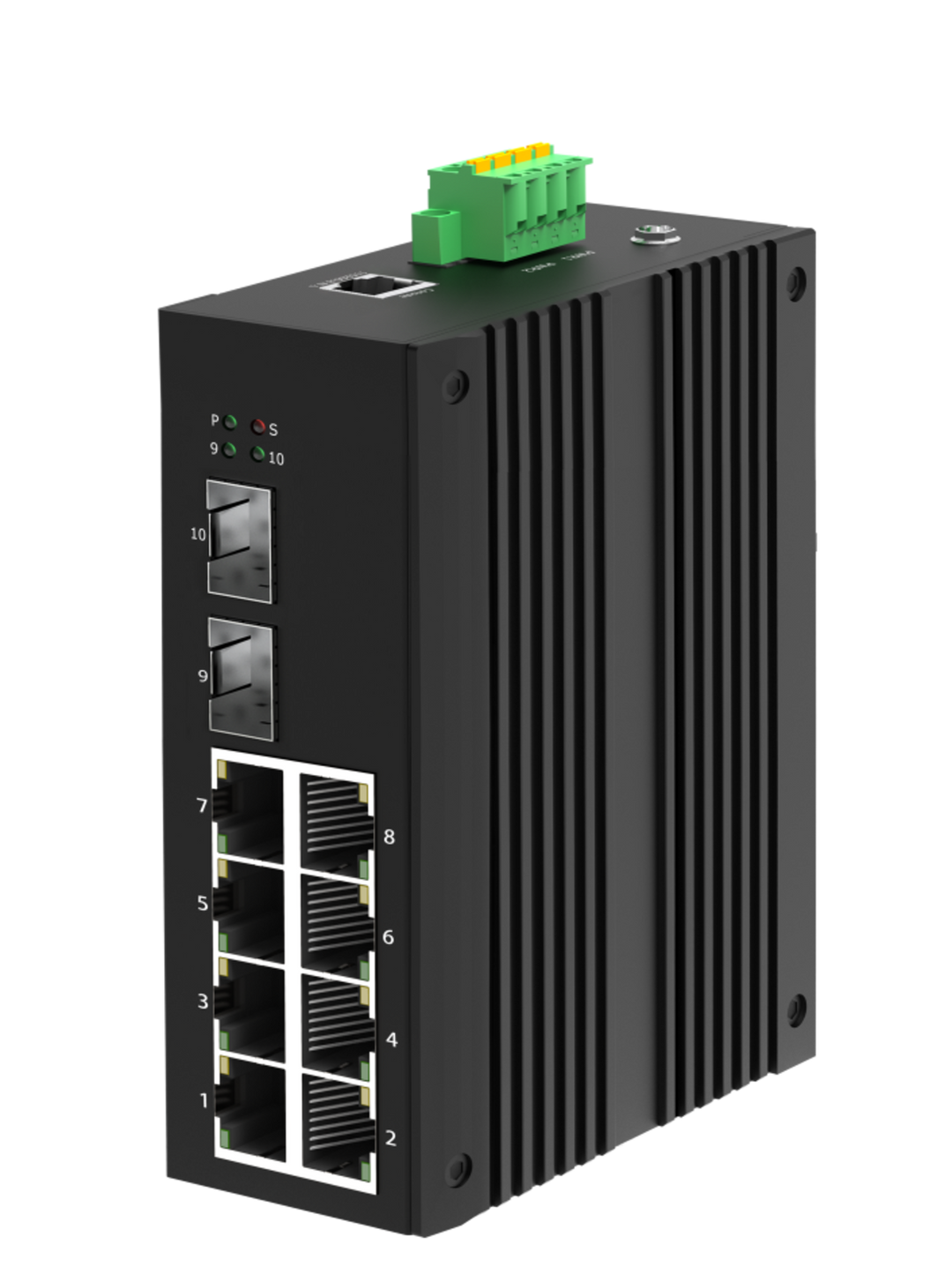 TieDex UK Managed 8 Port Ethernet Switch