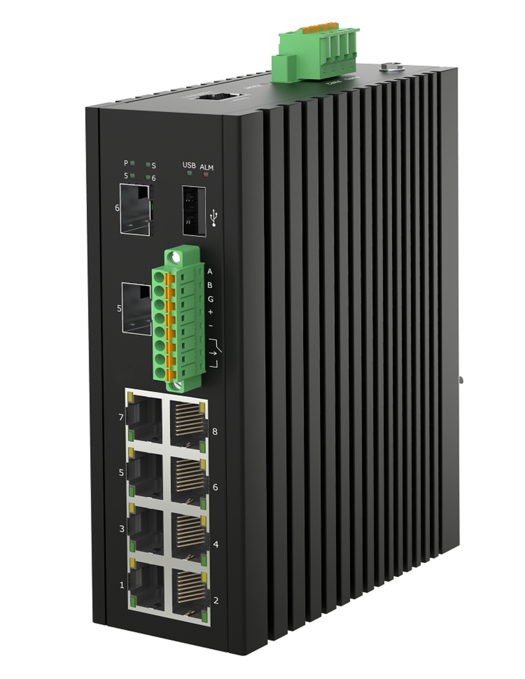 TieDex UK Managed 8 Port Ethernet Switch