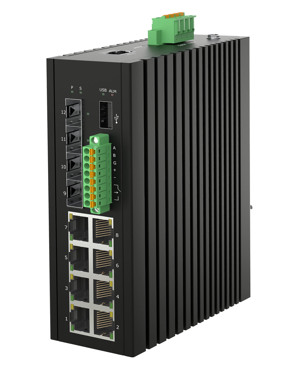 TieDex UK Managed 8 Port Ethernet Switch