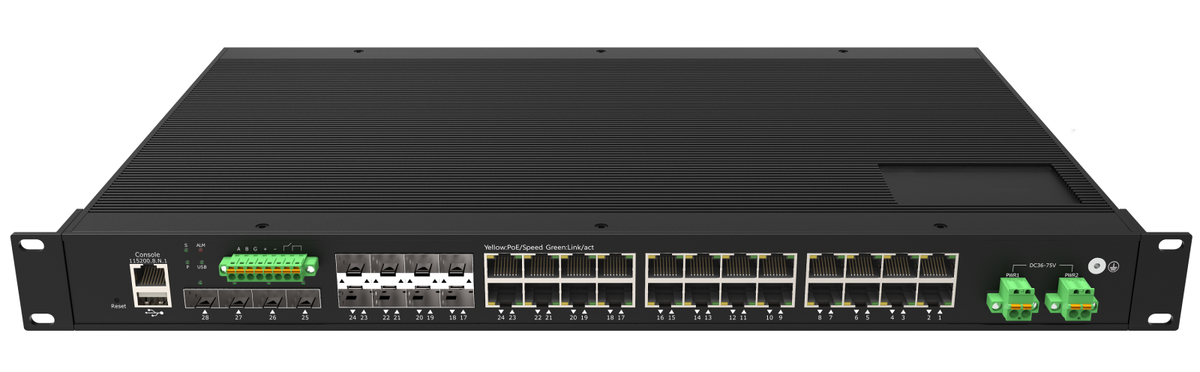 TieDex UK Managed 16 Port Ethernet Switch