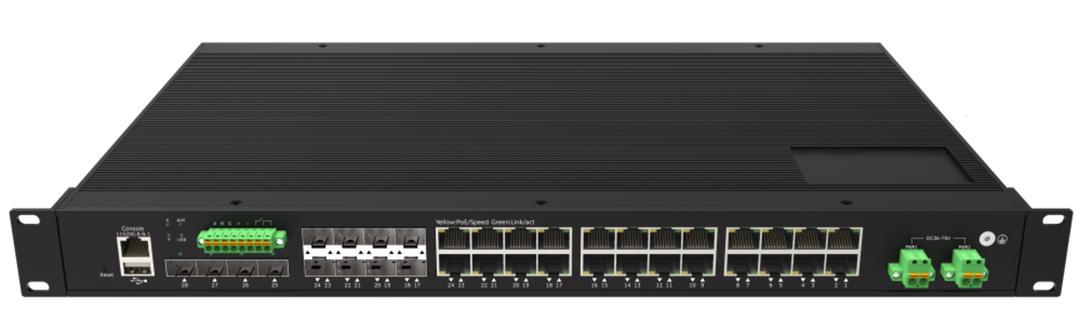 TieDex UK Managed 16 Port Ethernet Switch