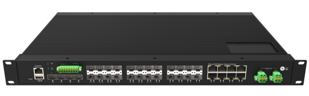 TieDex UK Managed 16 Port Ethernet Switch