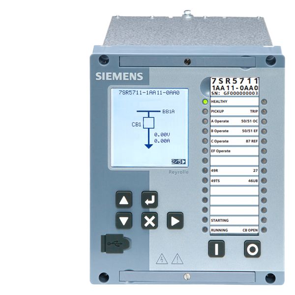 Siemens Monitoring Relay, 3 Phase, DIN Rail, 100V ac, 230 V ac 24 to 250 V dc