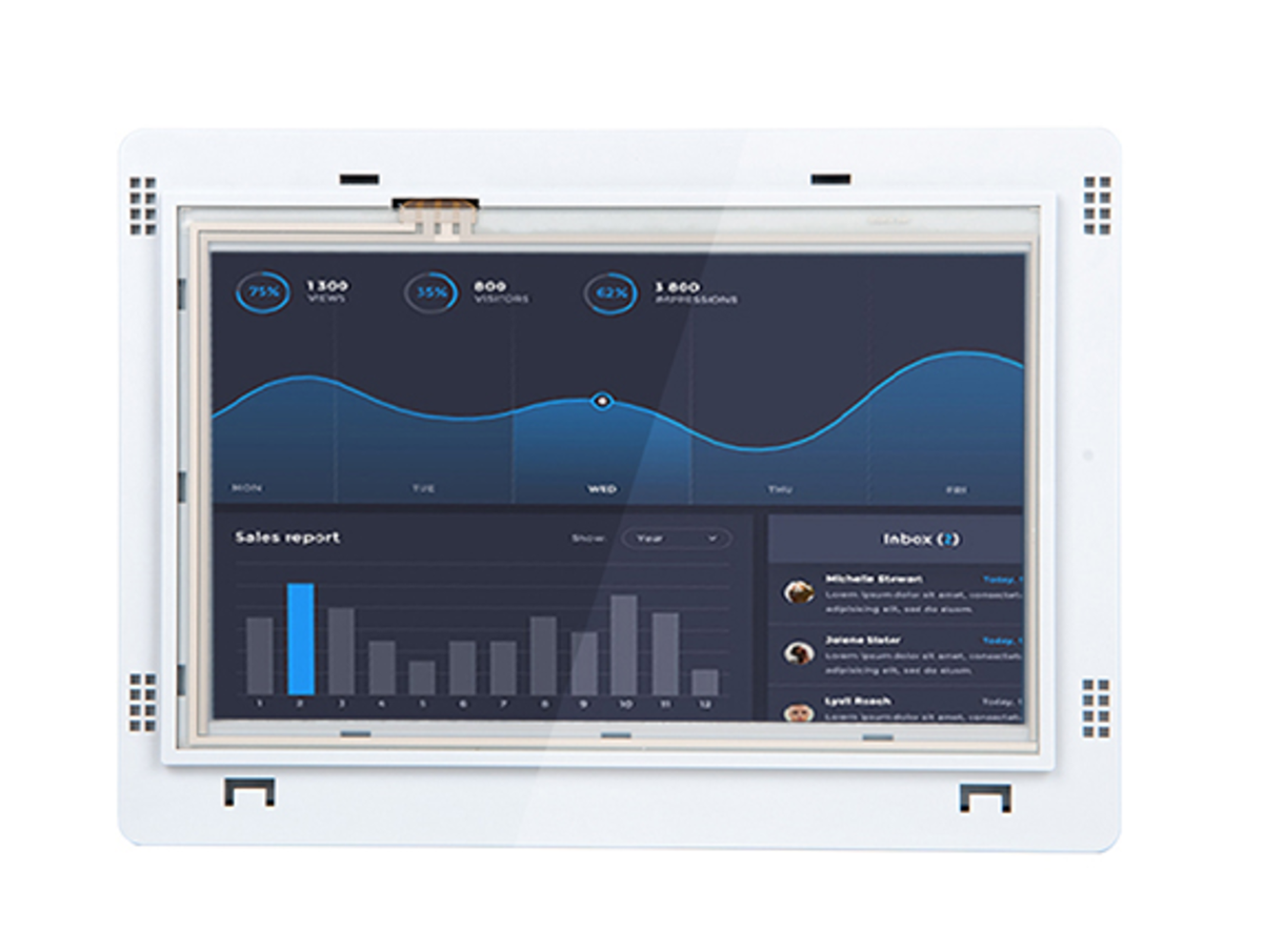 TieDex UK Touch Screen HMI - 7 in, TFT LCD Display, 800 x 480 pixel
