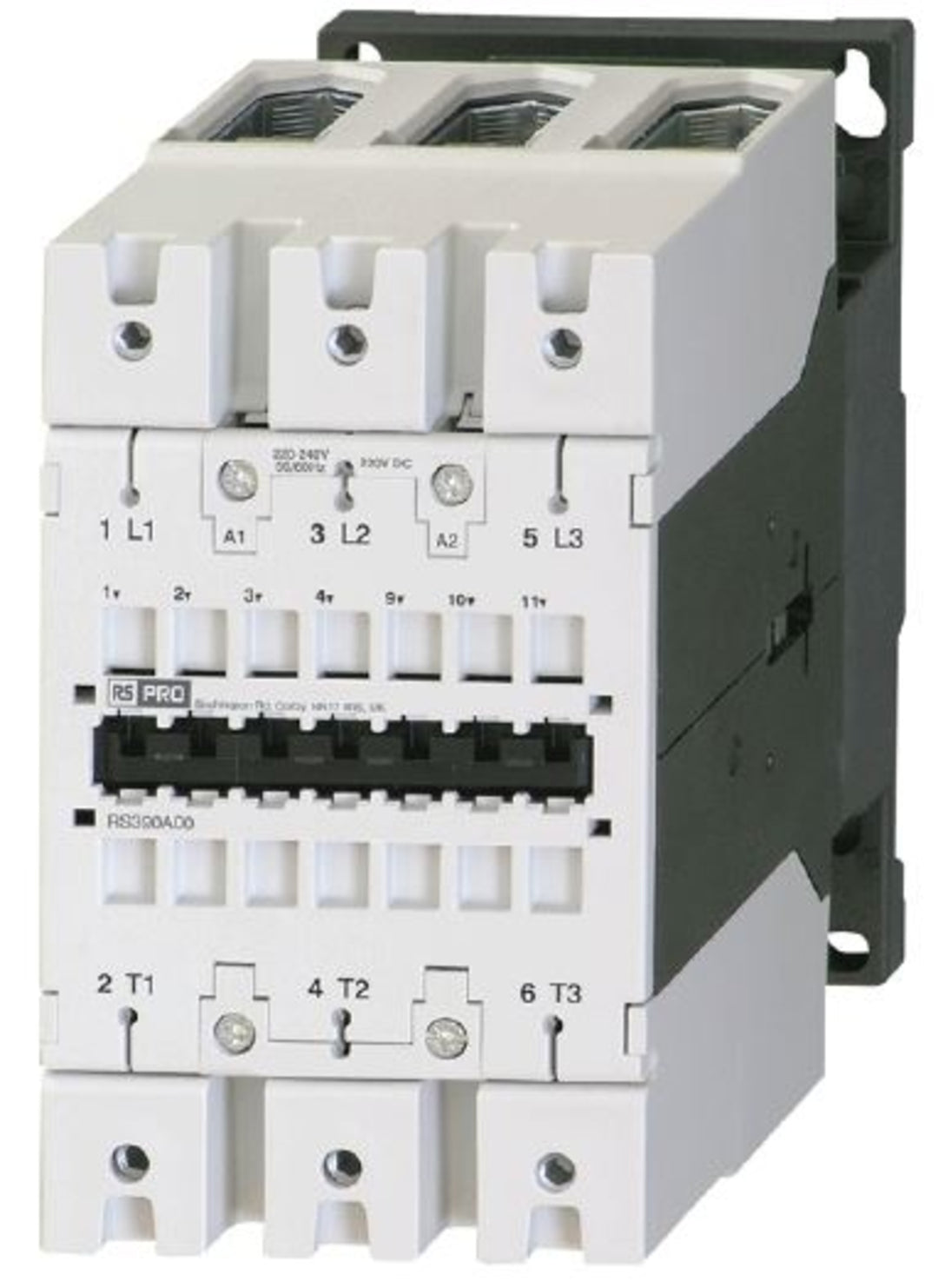 TieDex UK Contactor, 230V ac Coil, 3-Pole, 115 A, 55 kW, 3V, 400 V