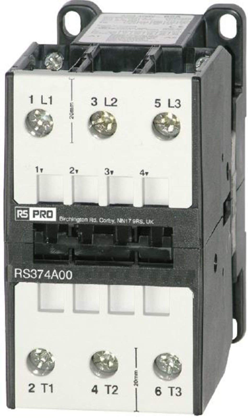 TieDex UK Contactor, 24V ac Coil, 3-Pole, 62 A, 30 kW, 3V, 400 V