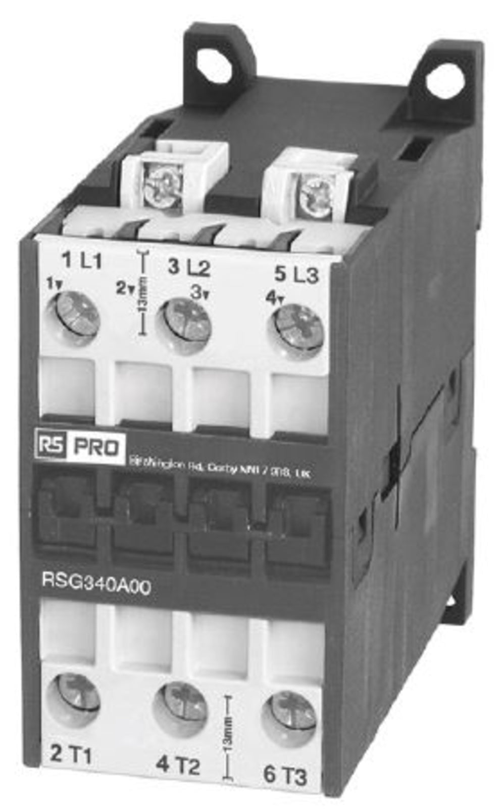 TieDex UK Contactor, 24V dc Coil, 3-Pole, 24 A, 11 kW, 3V, 400 V