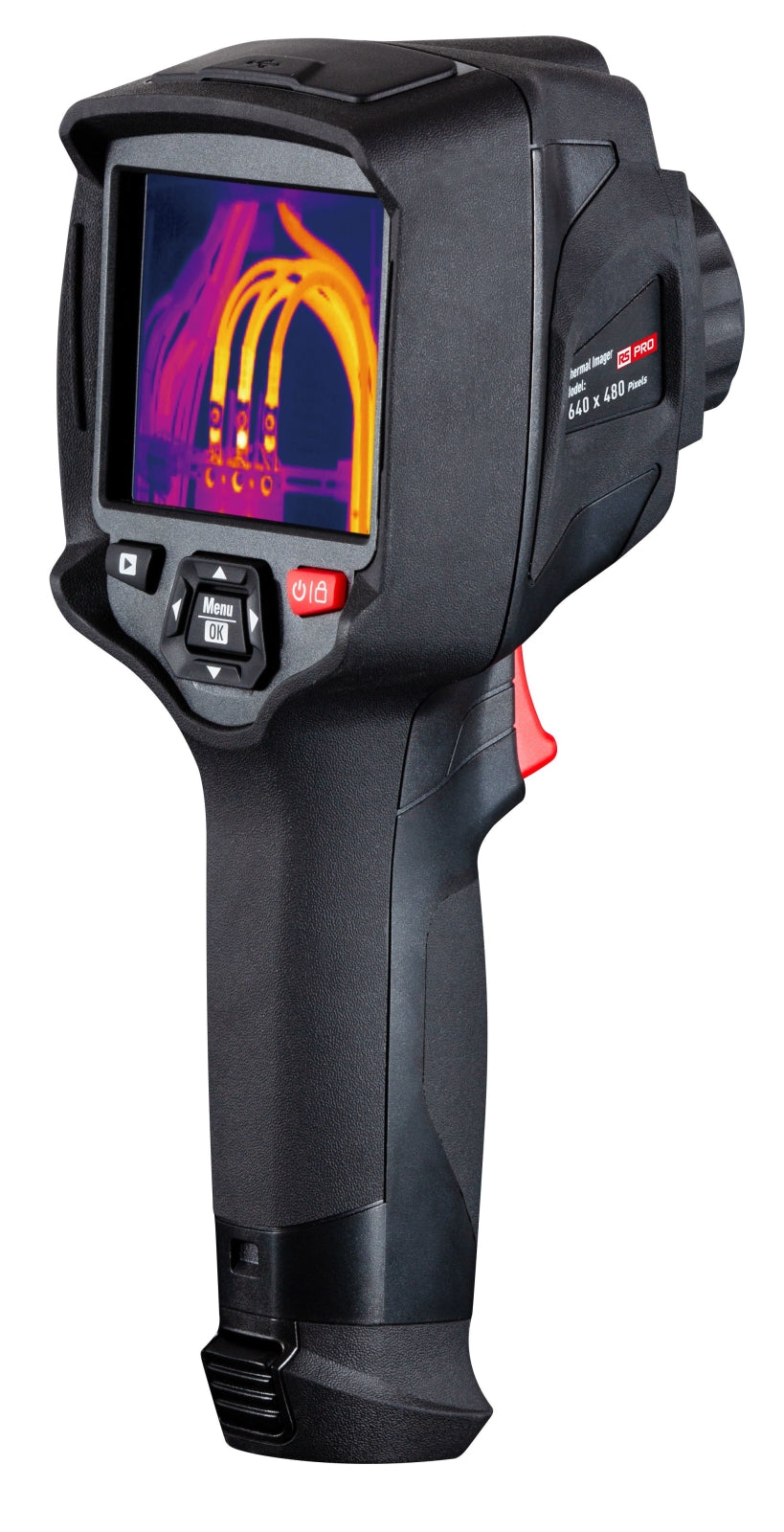 TieDex UK RS-9888 USB Type C Thermal Imaging Camera, 550 °C 640 x 480 pixel Detector Resolution, RSCAL