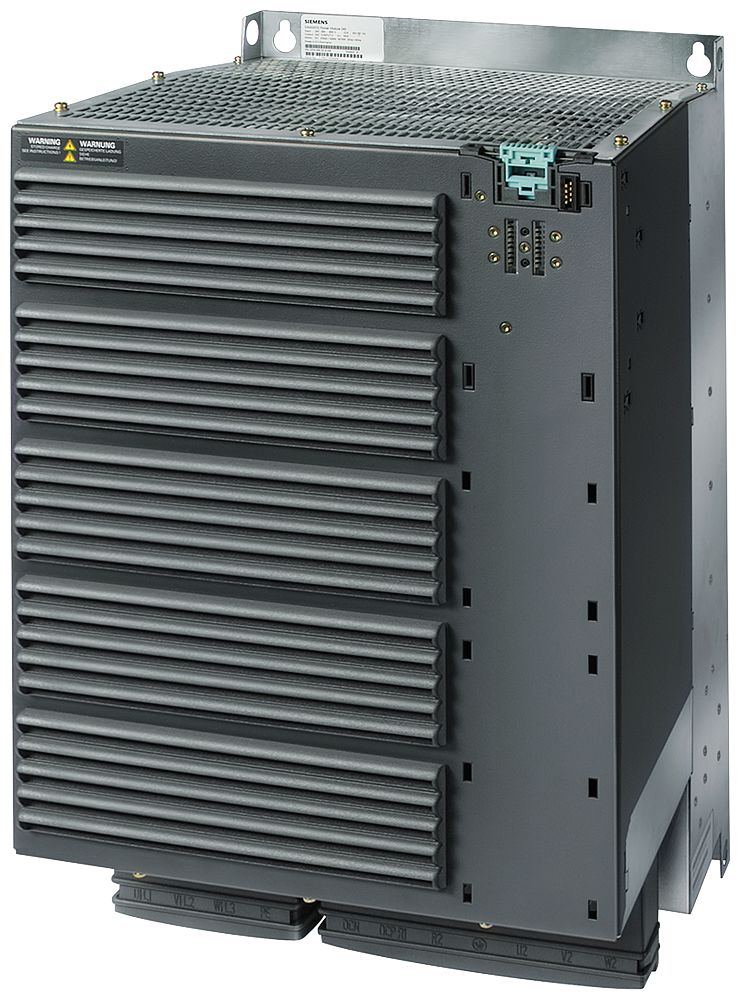 Siemens Inverter Drive, 55 kW, 3 Phase, SINAMICS G120 Series 400V 102 A