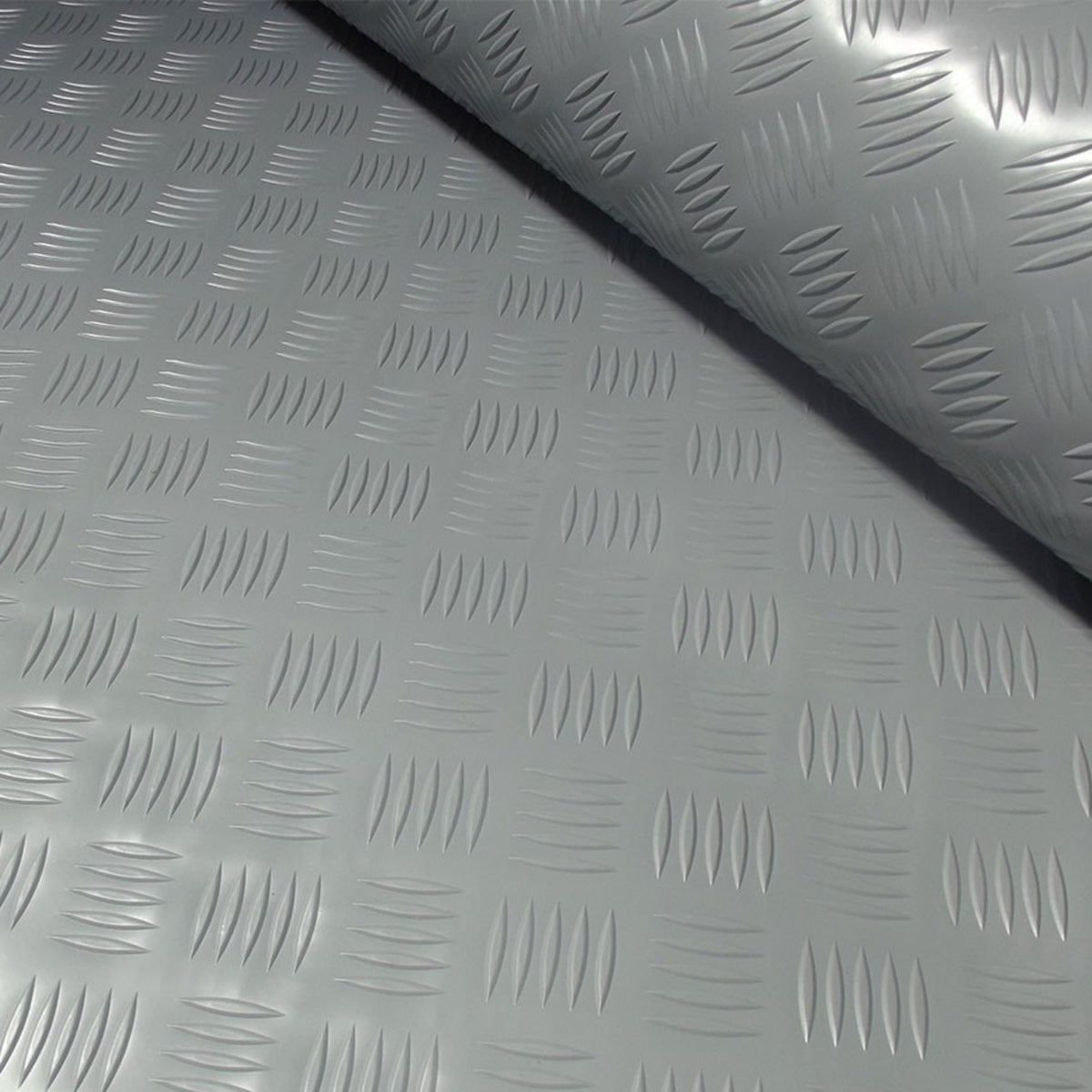 TieDex UK Grey Anti-Slip Flooring Polyvinyl, Polyurethane, Rubber Roll Anti-Slip Finish 10 m x 2m x 2 mm